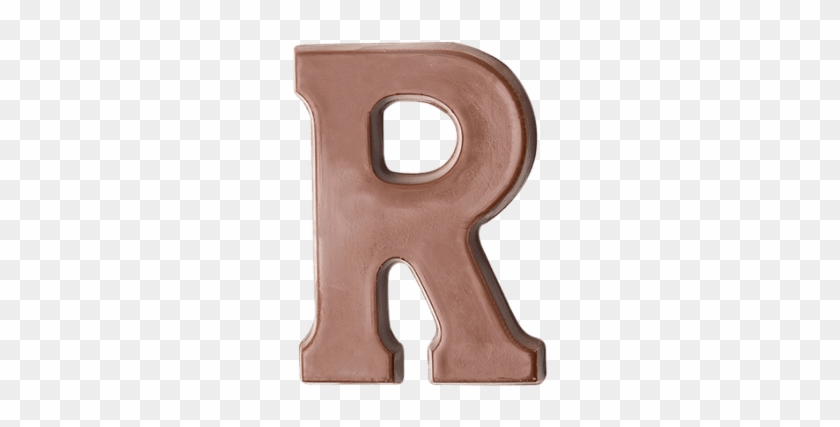 Choc Affair Milk Chocolate Letter R - Chocolate Letter #565646