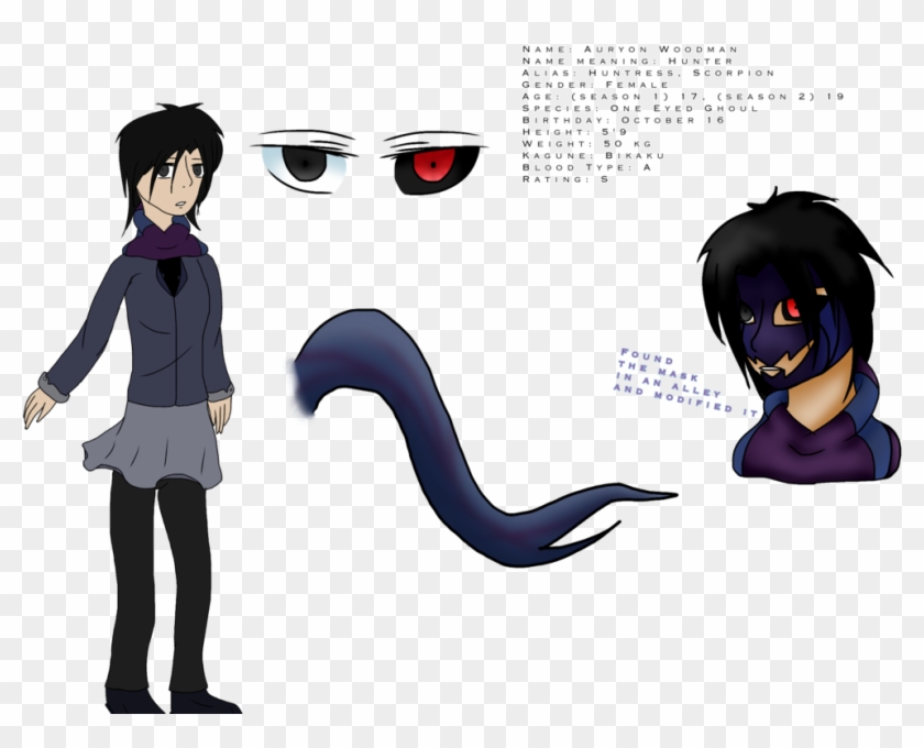 Tokyo Ghoul Oc Cartoon Free Transparent Png Clipart Images