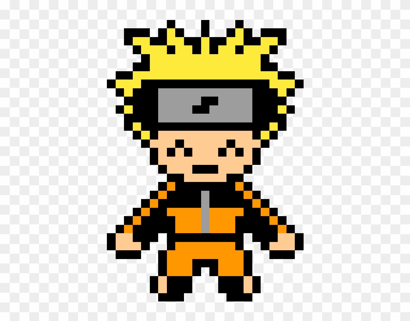 Naruto - Naruto Pixel Art #565811