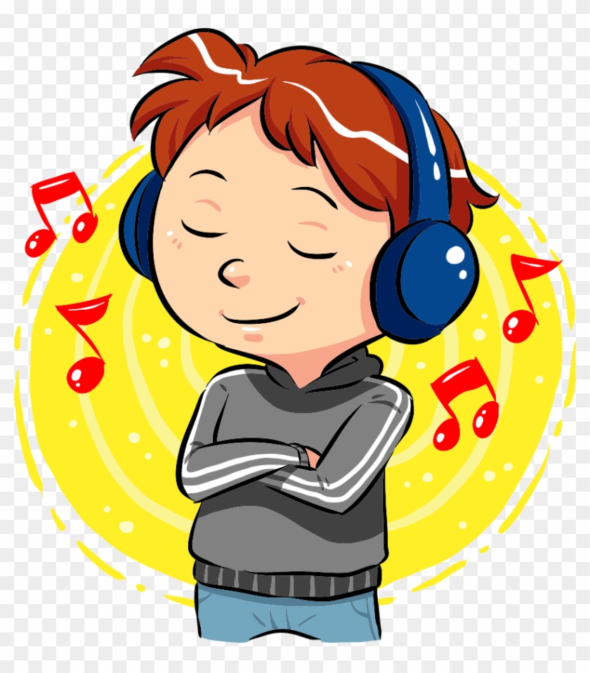 Music Listening Clip Art - Listen To Music Clipart #565854