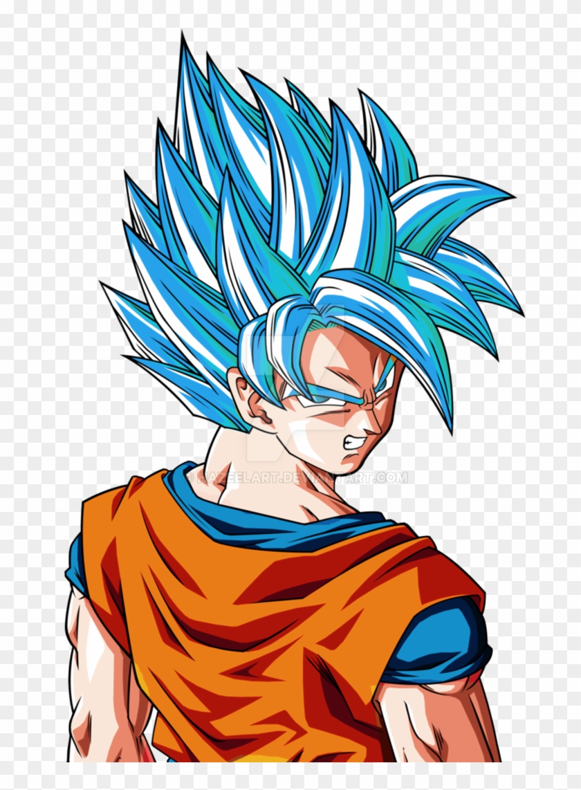 Goku Super Saiyan God Ssj Fukkatsu No F By Hazeelart-d8q5343 - Super Saiyan God Goku Ssj #565860