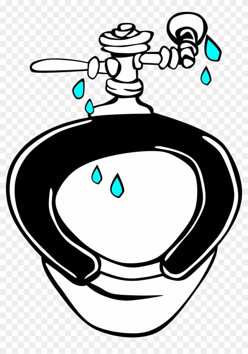 What To Do When Your Toilet Starts To Leak - Leaking Toilet Clipart #565862