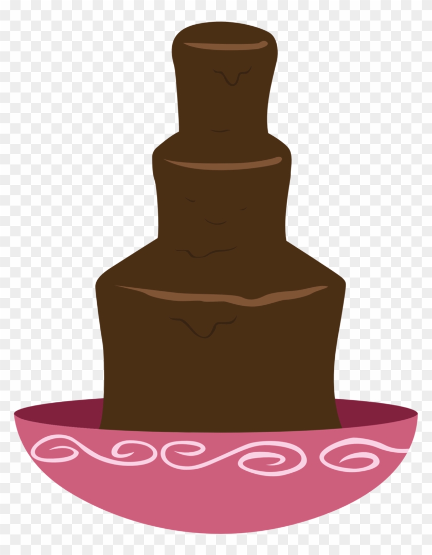Chocolate Fountain By Pageturner1988 - Chocolate Fountain Clipart #565890