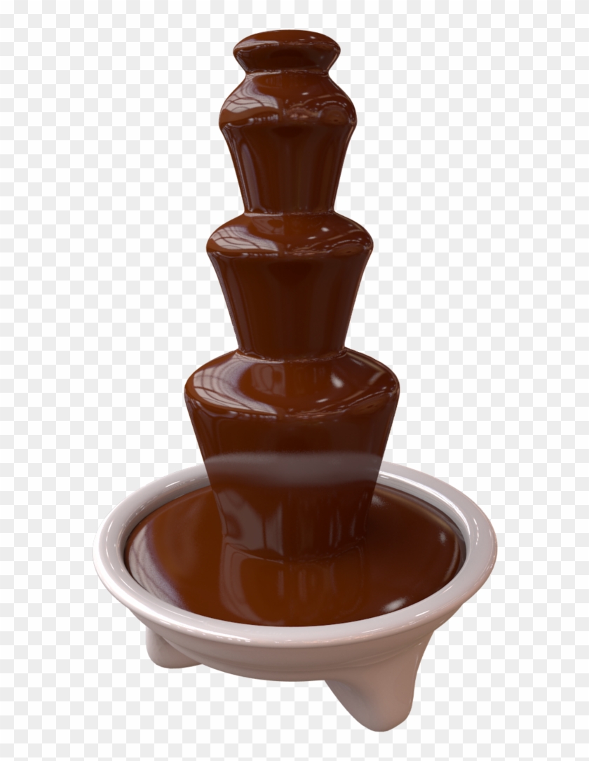 Chocolate Fountain By Bromberry Chocolate Fountain - Chocolate Fountain Clip Art #565895