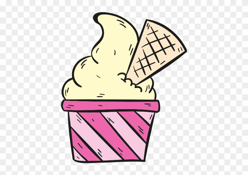 Ice Cream Cones Sundae Fast Food - Ice Cream #566033