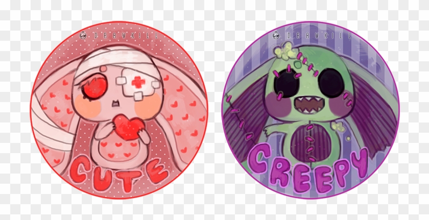 Creepy Cute Pins By Drawkill On Deviantart - Creepy Cute Pins By Drawkill On Deviantart #566042