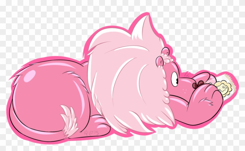 Lion Licker Steven Universe Birthday Cake Transparent - Laion Pink Steven Universe #566141