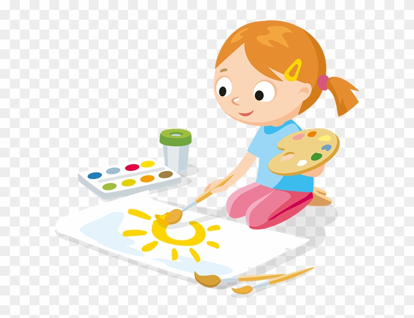Educational Games Messages Sticker-10 - Kids Painting Clipart #566146