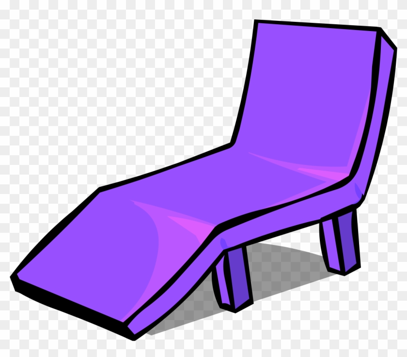 Purple Plastic Lawn Chair Sprite 001 - Chair #566177