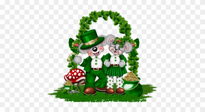 Artwork © Creographix Creddy Friendship - Happy St Patrick's Day Animated Gif #566210