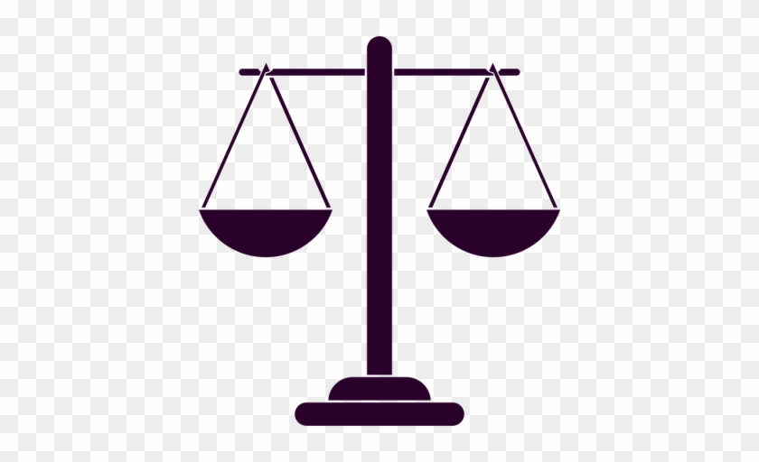 Justice Scales Silhouette Pictures Png Images - Scales Of Justice Silhouette #566241