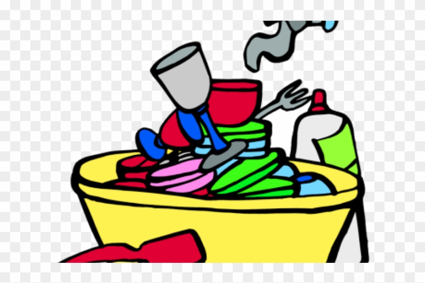 Dirty Dishes Clipart - Dirty Dishes In Sink #566265