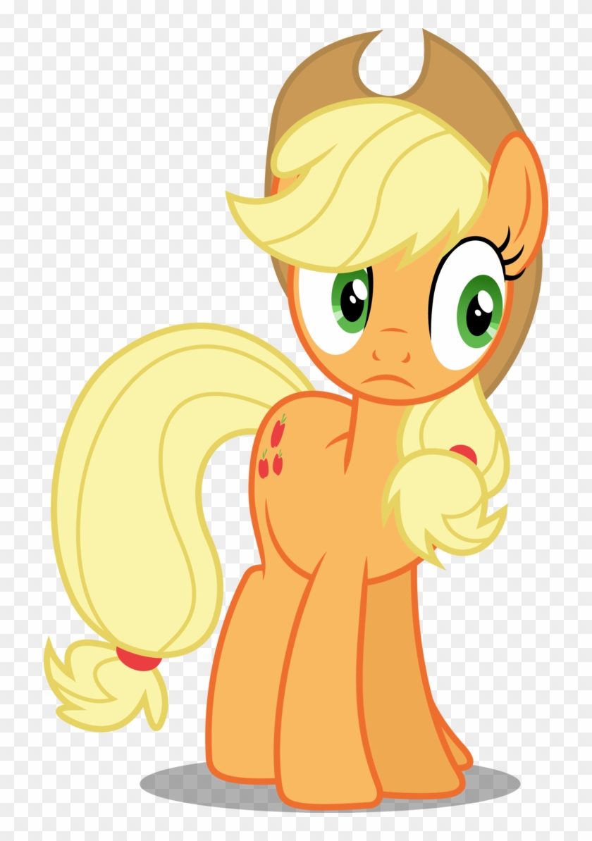 Applejack's Confused Ish Face By Itv Canterlot - My Little Pony Applejack Confused #566603