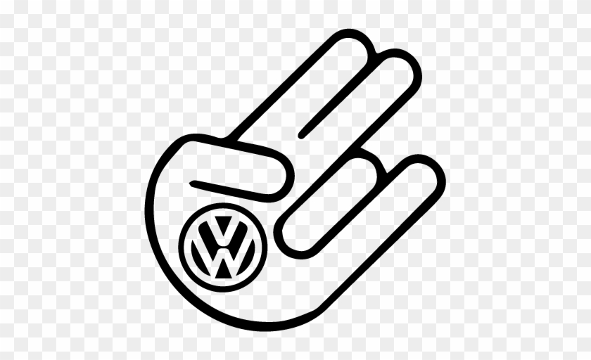 Vw Shocker Vinyl Sticker - Shocker Sticker #566617