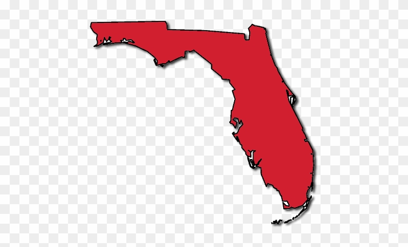 Back To The Top - Florida Map #566637