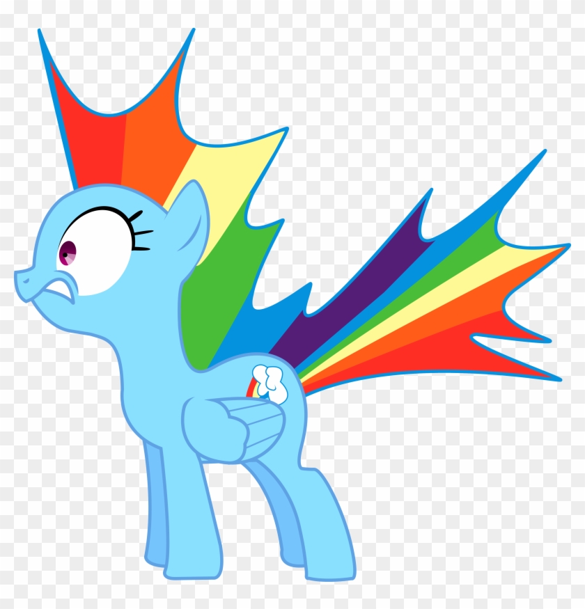Iiiiiiiiiiiiin, And Ooooooooouuuuuuttttt - My Little Pony Rainbow Dash Scared #566750