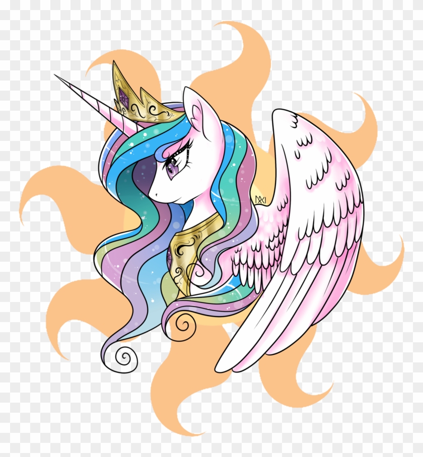 Princess Celestia By Toxicunicorns - Princess Celestia Fanart #566764