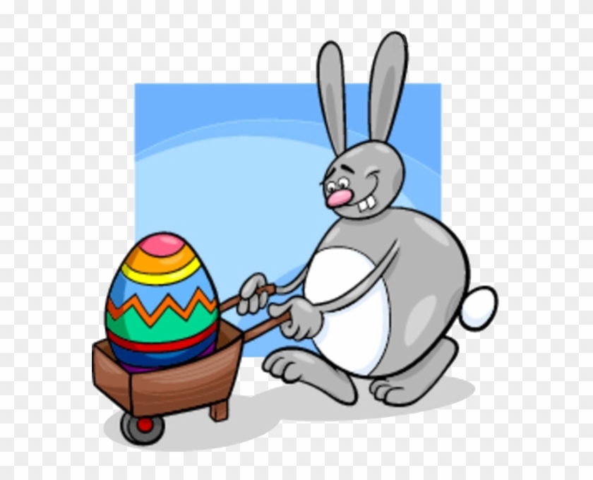 Easter Bunny Cartoon Illustration - Easter Bunny Cartoon Illustration #566849