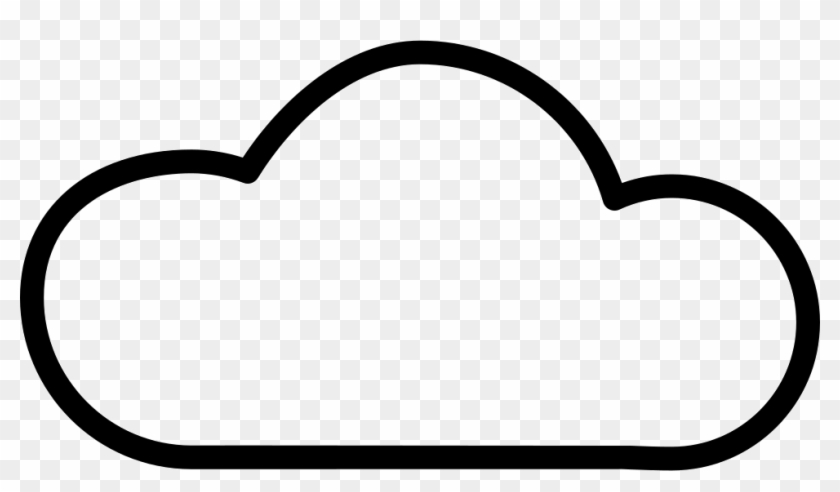 Cloud Shape Outline Svg Png Icon Free Download - Cloud Drawingpng #566838