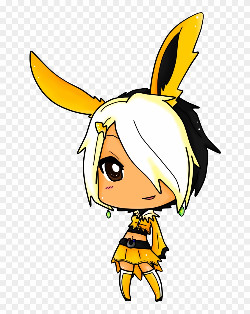 Jolteon Chibi By Septic-kitty - Jolteon #566852