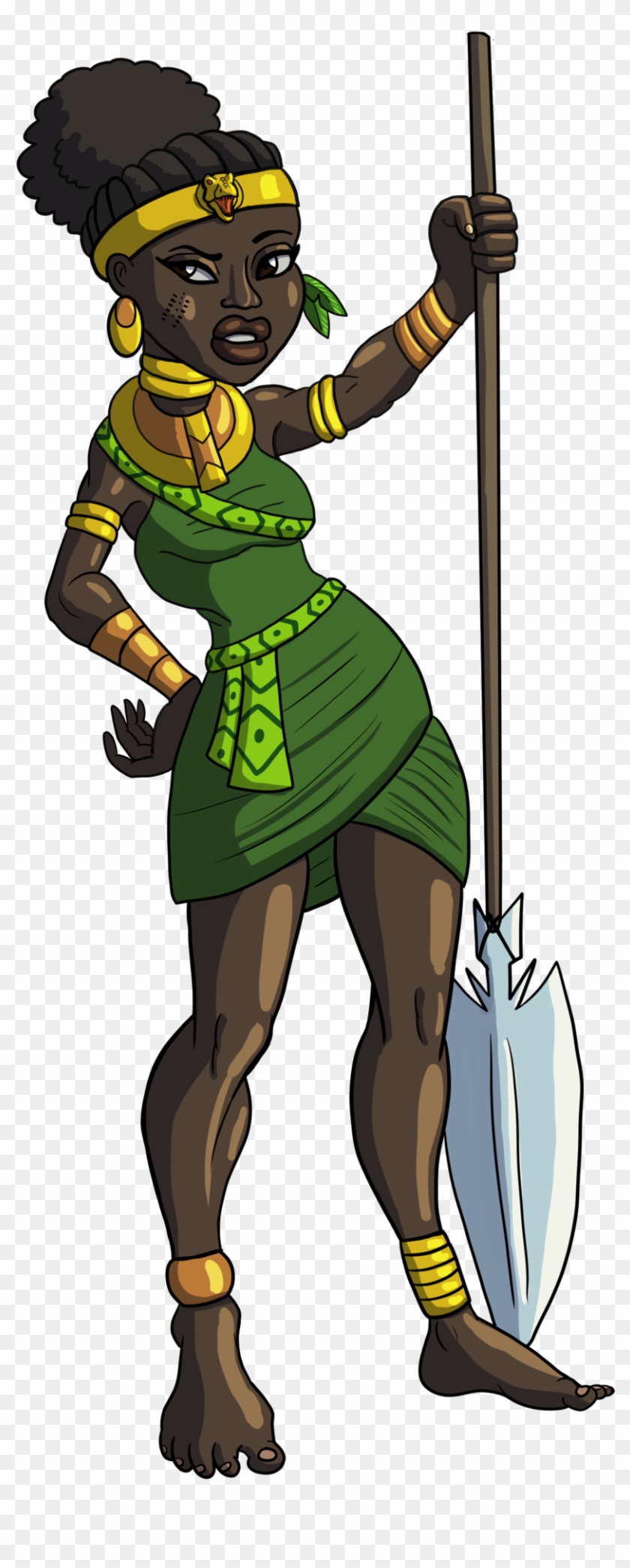 Jungle Queen Cartoon Concept By Tyrannoninja - Portable Network Graphics #566872