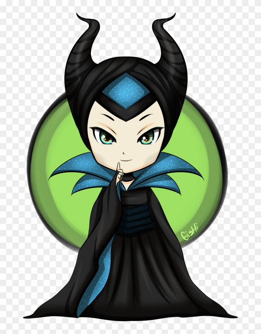 Cute Maleficent Cartoon Download - Chibi De Malefica #566884