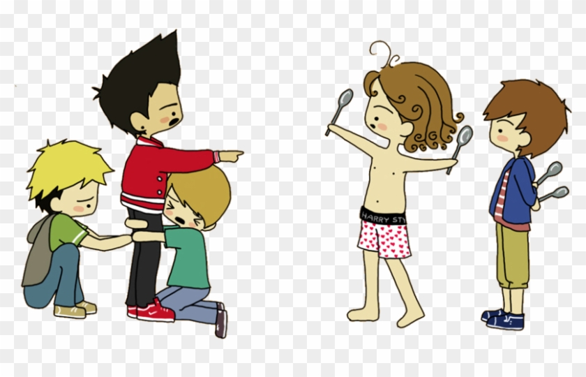 Foto Png De One Direction Xd By Valuediciones - One Direction Cartoon Funny #567203