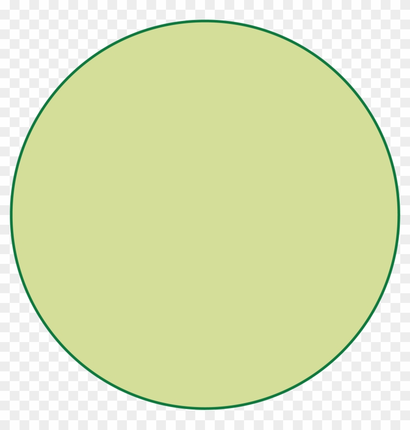 Circle Area Angle Green - Circle #567280