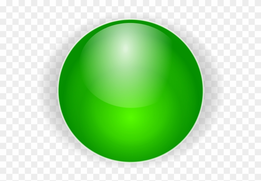 Circles Clipart - Green Cross #567346