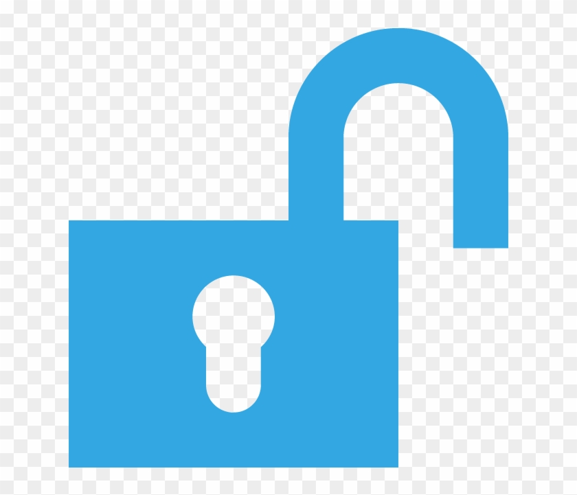 An Open Padlock - Graphic Design #567363