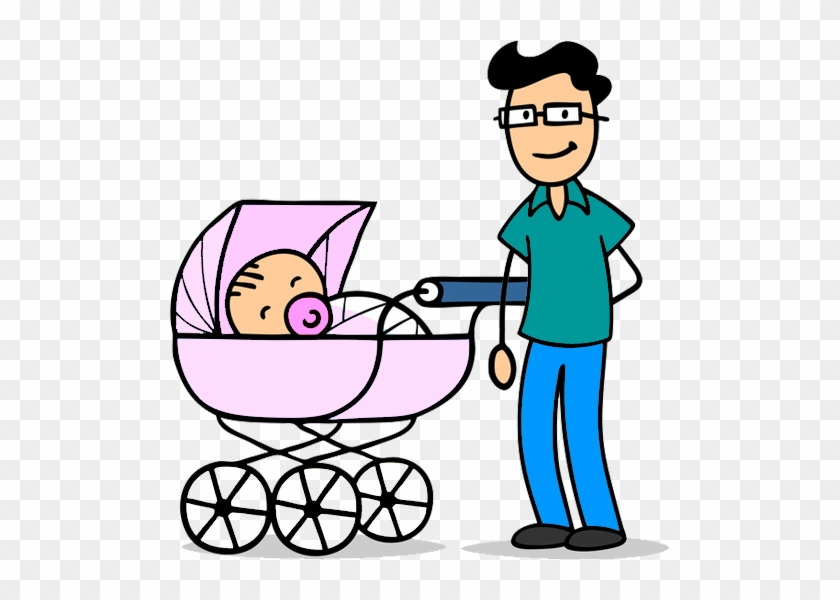 Papa Baby - Begrüßung Kinder Clipart #567390