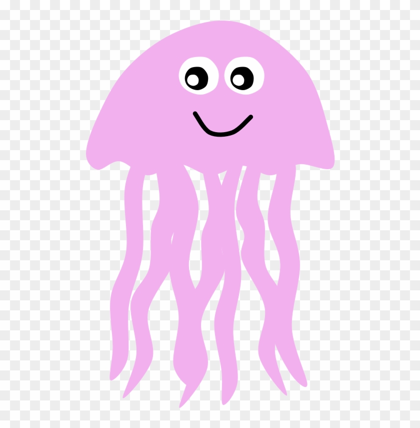 Clipart Of A Jellyfish - Jellyfish #567639