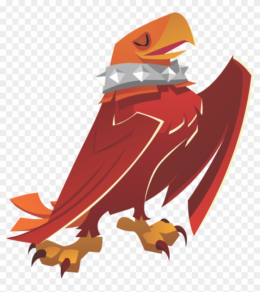 Eagle Wearing Spike - Eagle Aj Png #567725