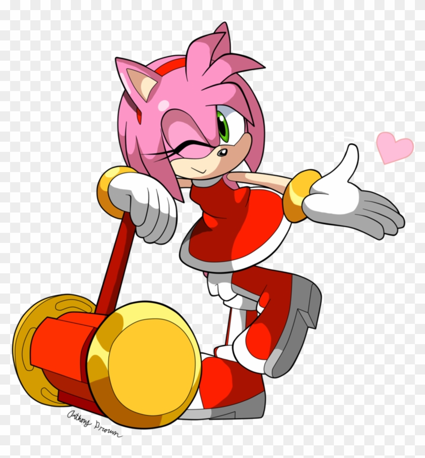 Hammer Happy Gal By Nextgrandcross - Amy Rose With Hammer #567889