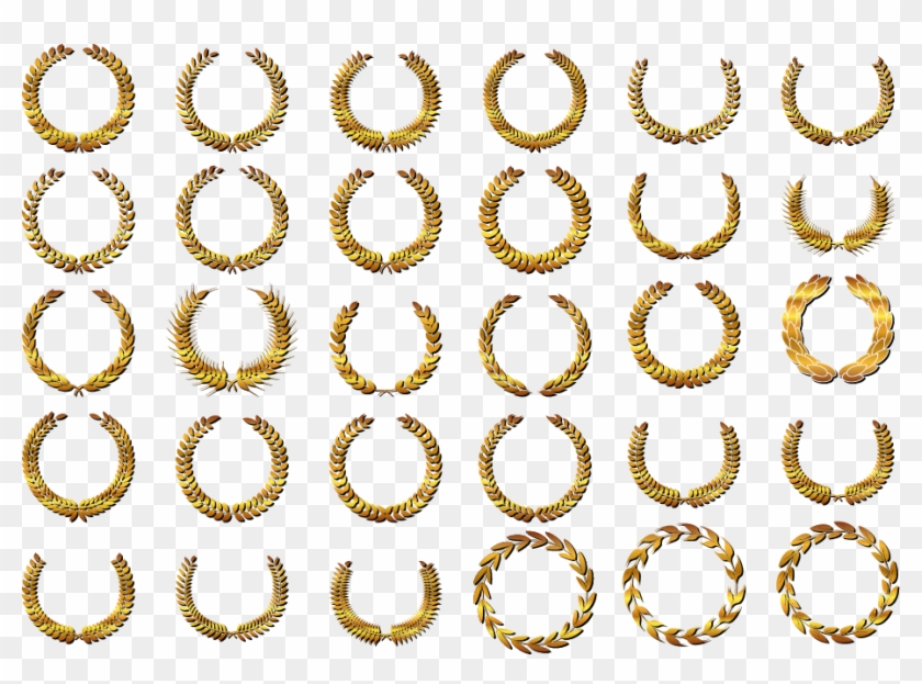 Gold Download Icon - Vector Graphics #567913