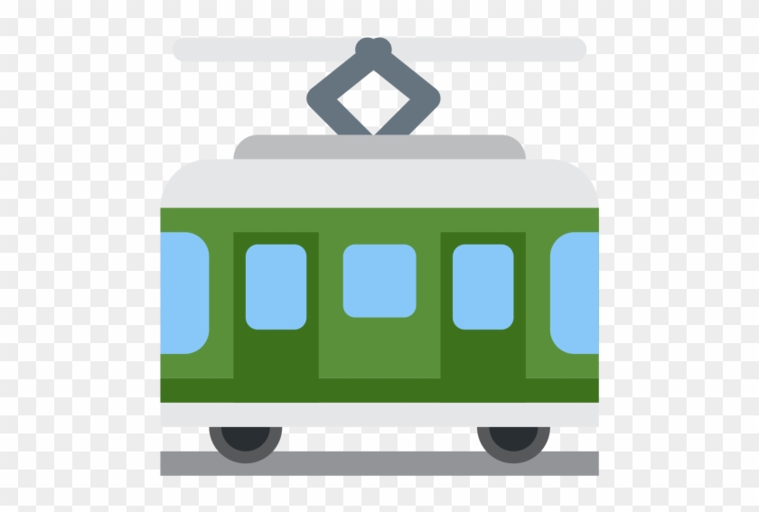 Railway, Car, Electric, Train, Tram, Trolleybus, Emoj, - Trolley #568218