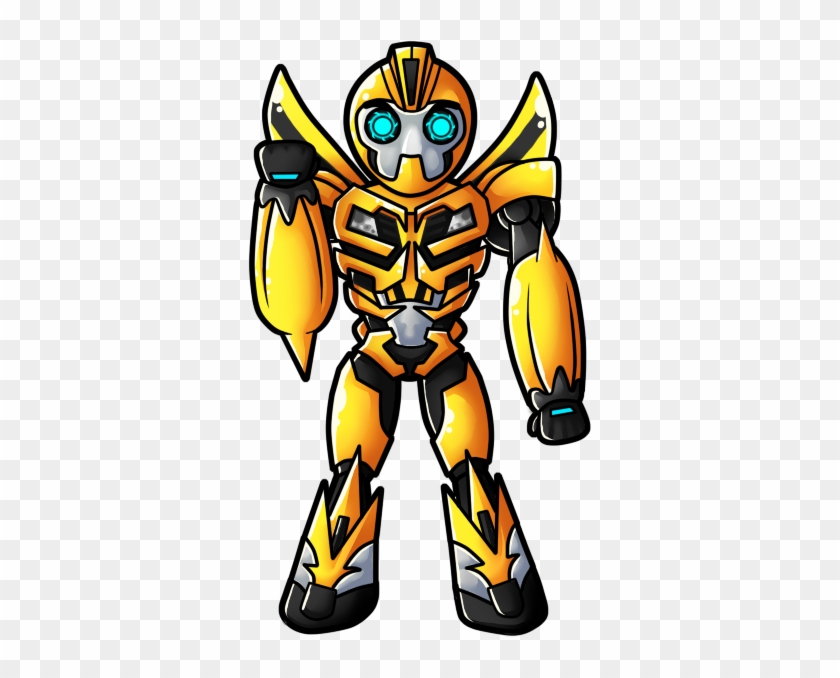 Tfp Bumblebee By Piniee - Cartoon Transformers Bumblebee Png.