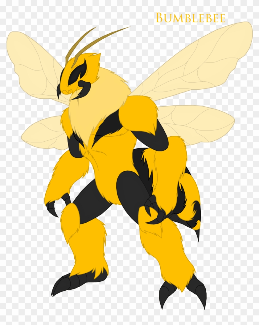 Pyrus Leonidas 114 73 Bumblebee Kaiju Form By Pyrus - Kaiju Bumblebee #568375