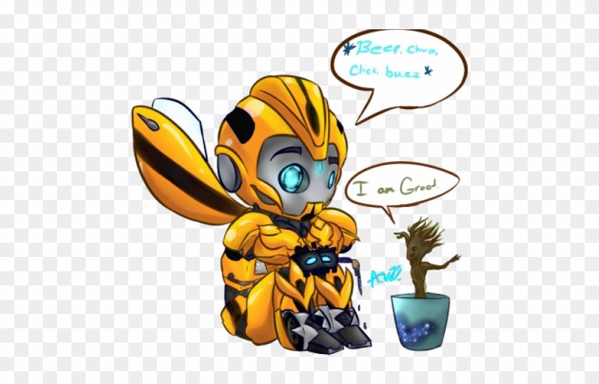 Drawn Bumblebee Kawaii - Bumblebee #568378