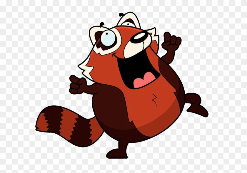 Red Panda Giant Panda Bear Cartoon - Red Panda Giant Panda Bear Cartoon #568439