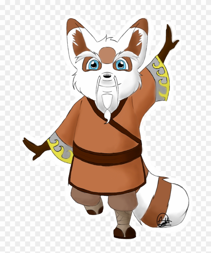 Master Shifu Po Tigress Giant Panda Clip Art - Cartoon #568441