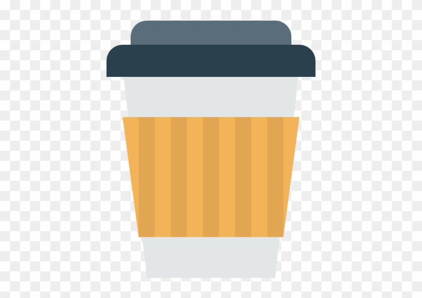 Coffee Cup Free Icon - Coffee Paper Cup Vector Png #568445
