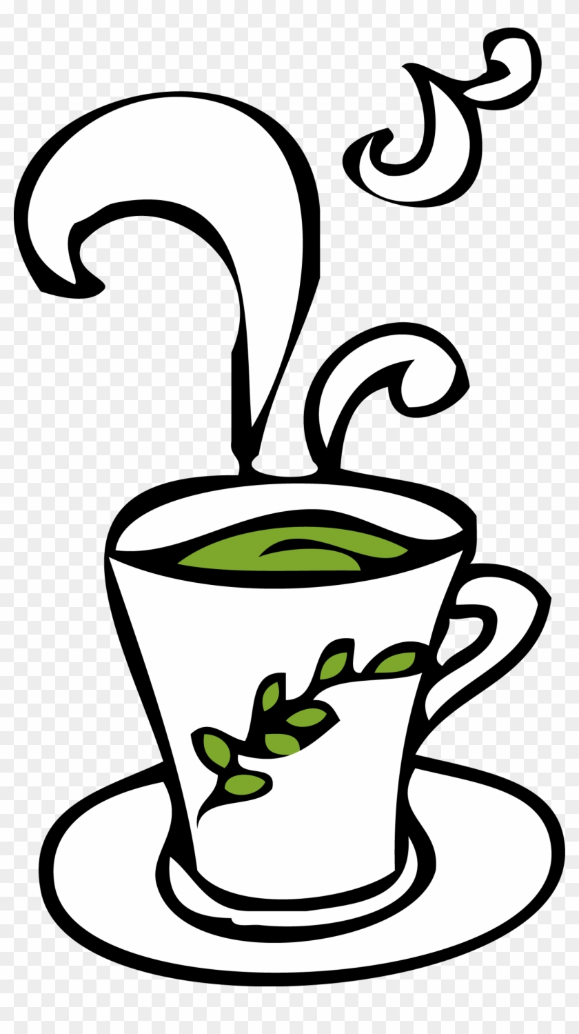 Green Tea Cartoon Clip Art - Green Tea Cartoon Clip Art #568498