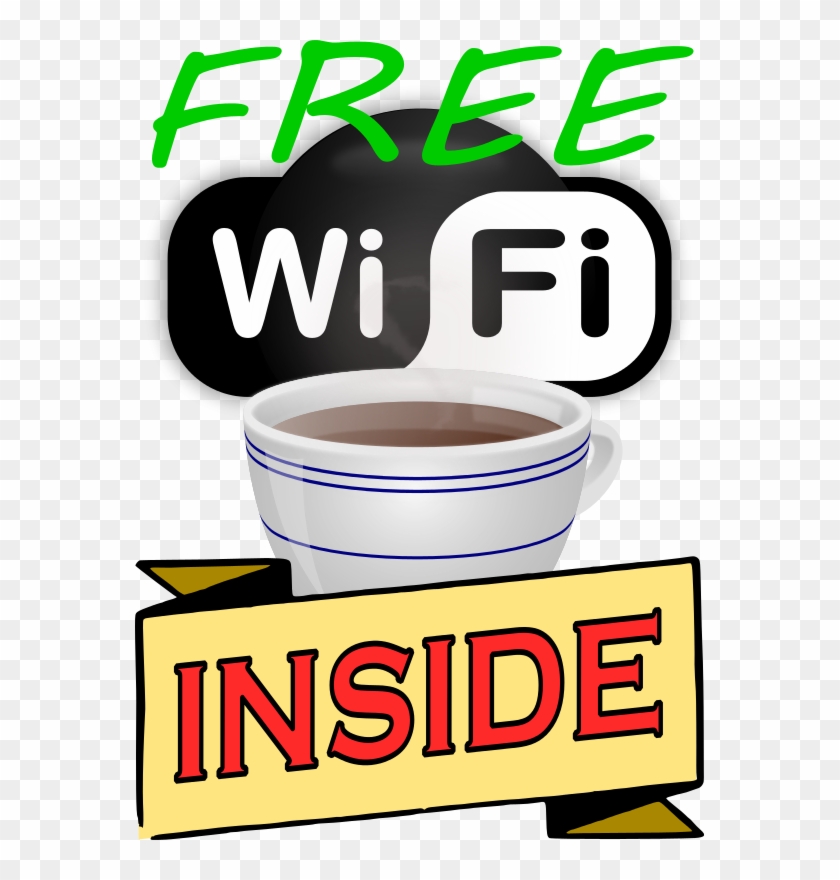 Free Wifi Inside Clip Art - Free Wifi Inside Png #568535