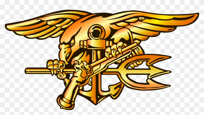 Navy Logo Clip Art Medium Size - Navy Seals Logo Png #568681