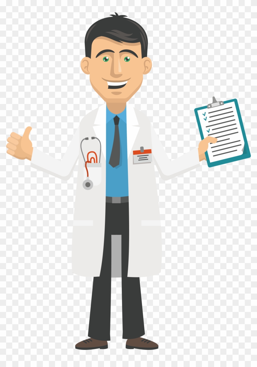 Cartoon Physician Clip Art - Physician Cartoon #568743