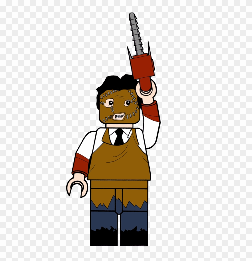 Leatherface Horror Icon By Kung Fu Eyebrow - Cartoon #568777