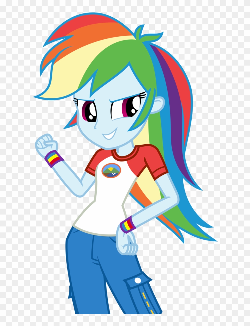 Sketchmcreations, Equestria Girls, Hand On Hip, Legend - Rainbow Dash #568892