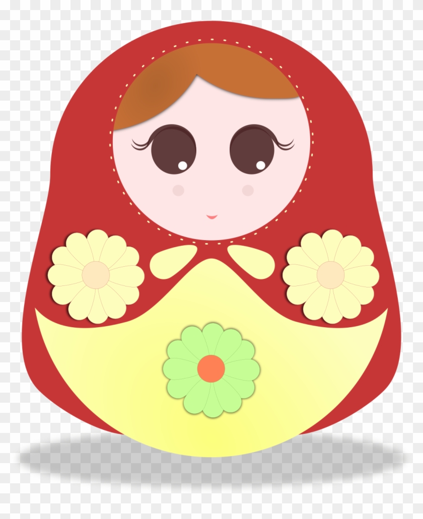 Doll Illustration - Russian Doll Illustration #568963