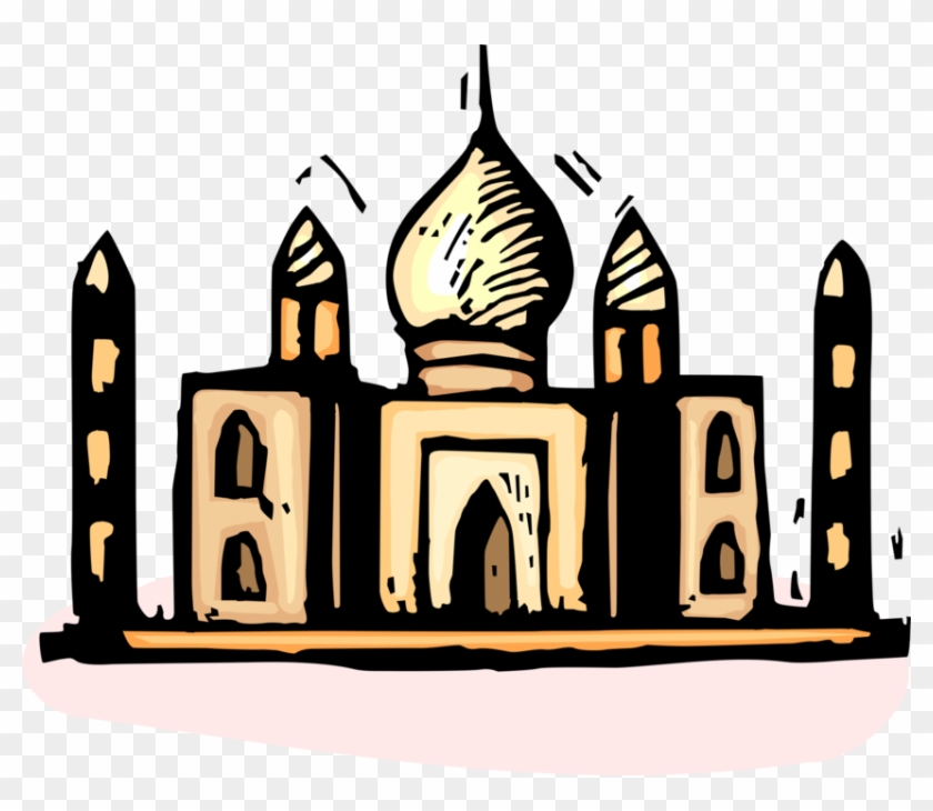 Vector Illustration Of Mosque Place Of Worship For - Moschee Clipart #569017